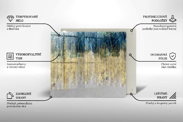 Tábua para cozinha Abstração do designer