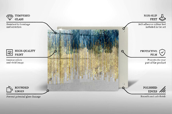 Tábua para cozinha Abstração do designer