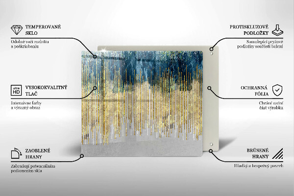 Tábua para cozinha Abstração do designer