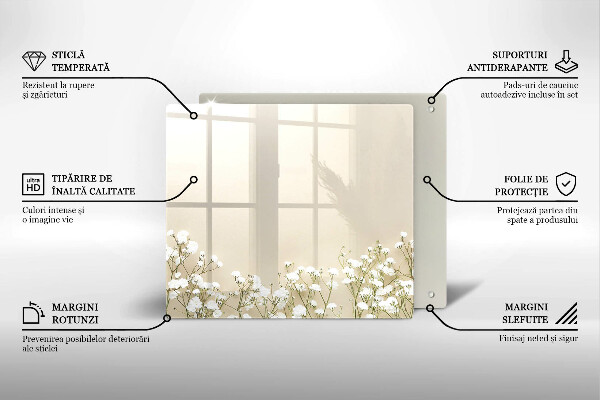 Tábua cozinha Flores boho de Gypsophila