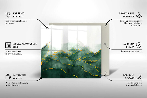 Tábua para cozinha Natureza abstrata