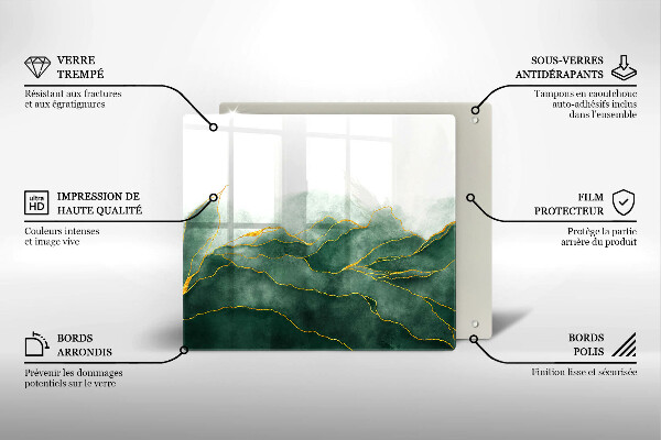 Tábua para cozinha Natureza abstrata