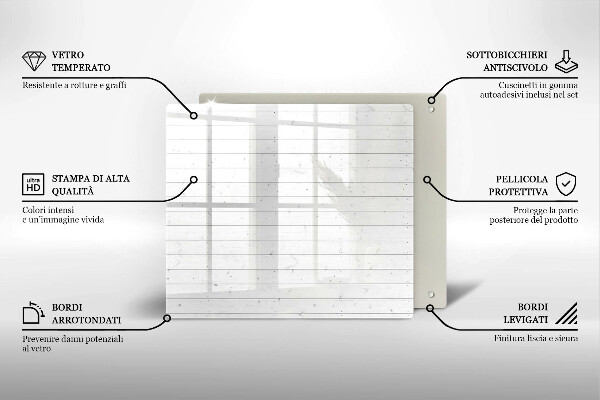 Tábua de cortar Quadros de luz modernos