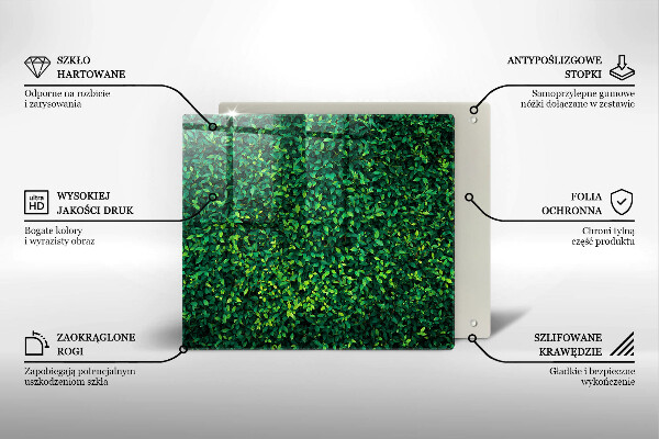Tábua de cortar Planta com folhas pequenas