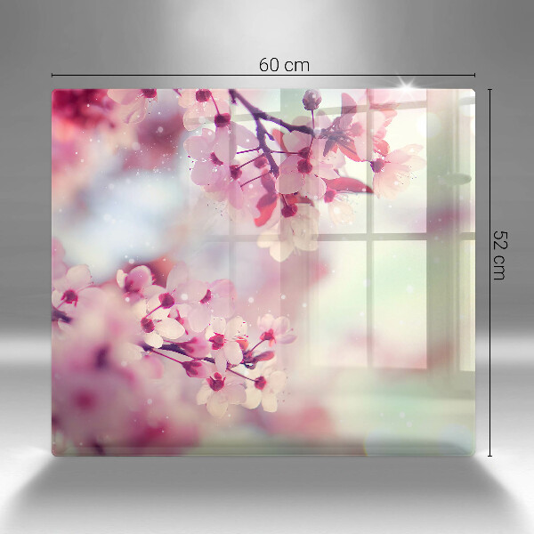 Tábua para corte Flores de macieira da natureza