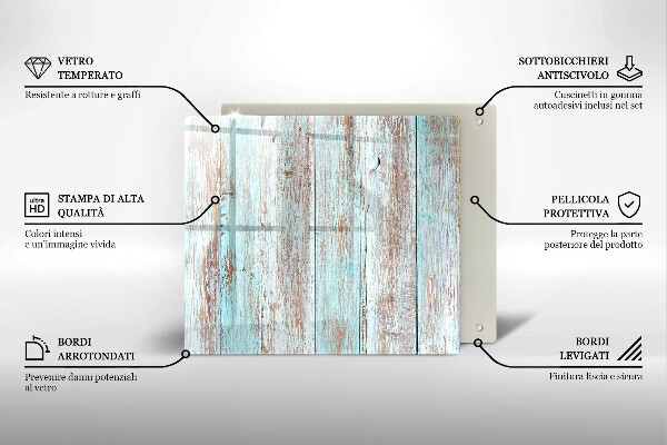 Tábua de vidro Tábuas antigas vintage