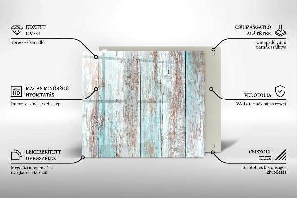 Tábua de vidro Tábuas antigas vintage