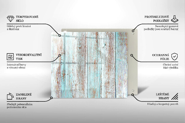 Tábua de vidro Tábuas antigas vintage