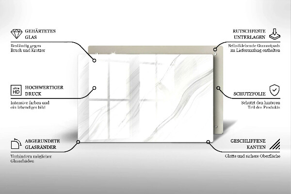 Tábua de cortar Mármore delicado