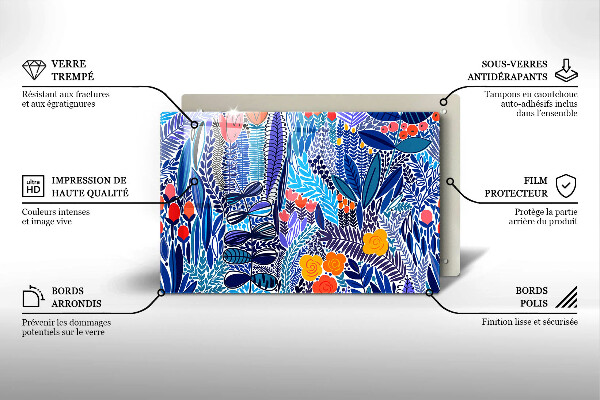 Tábua de cortar Prado Pintado