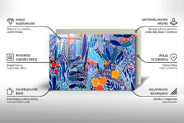 Tábua de cortar Prado Pintado