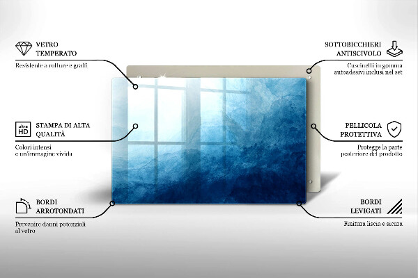 Tábua para corte Fundo abstrato