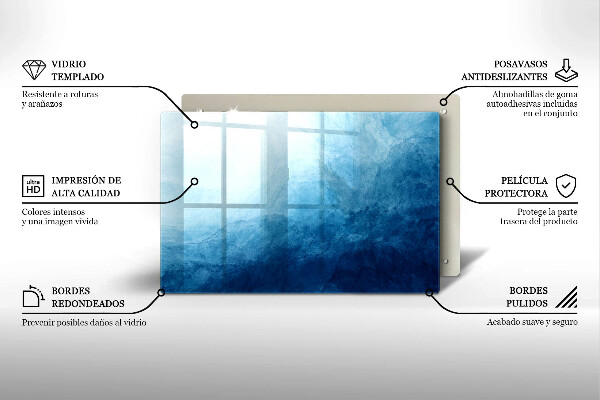 Tábua para corte Fundo abstrato