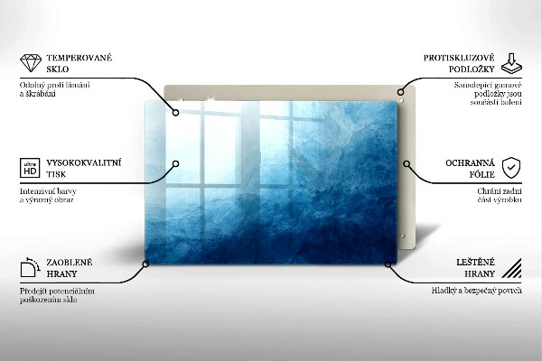 Tábua para corte Fundo abstrato