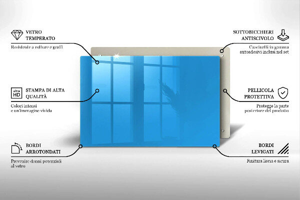 Tábua cozinha Cor azul