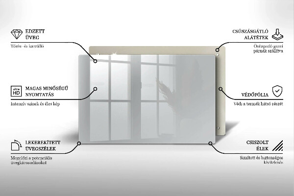 Tábua de cortar alimentos Cor cinza