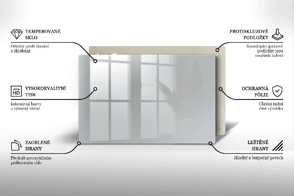 Tábua de cortar alimentos Cor cinza