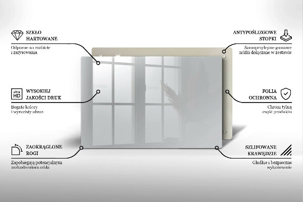 Tábua de cortar alimentos Cor cinza