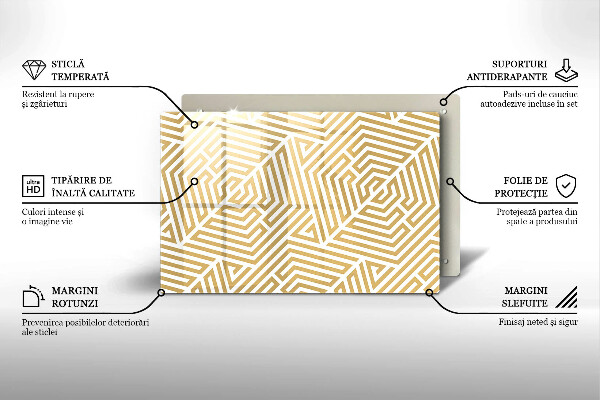 Tábua cozinha Linhas geométricas