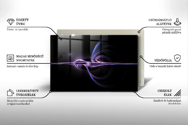 Tábua cozinha Abstração moderna