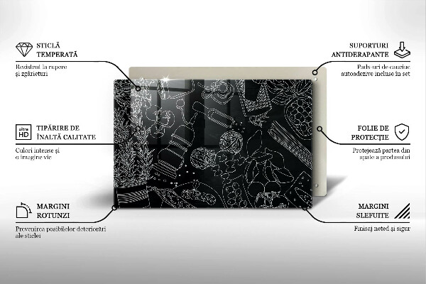 Tábua corte Acessórios de cozinha
