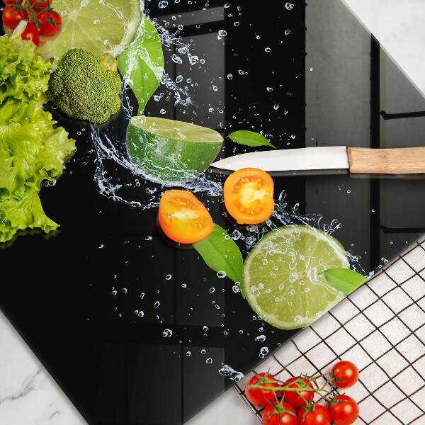 Tábua corte Água de limão e hortelã