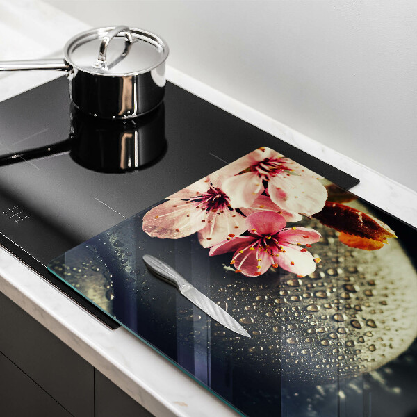 Tábua cozinha Flores pedras zen
