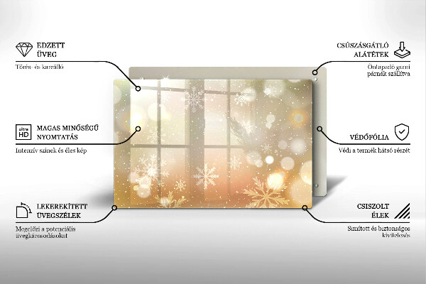 Tábua corte Flocos de neve