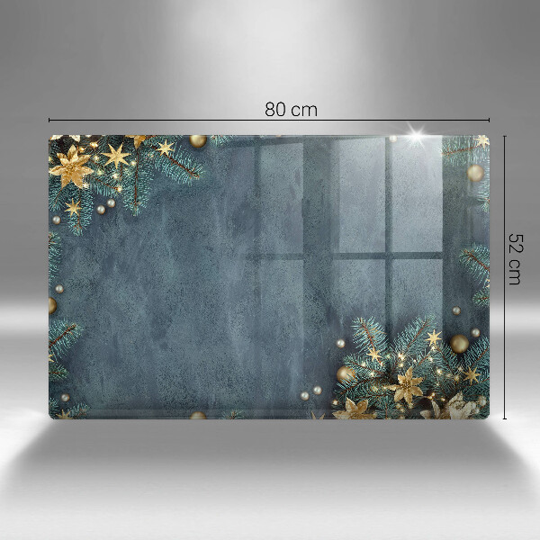 Tábua para corte decorações de Natal