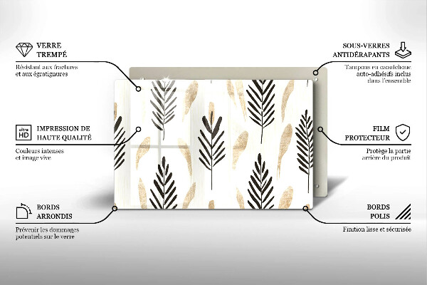 Tábua de cortar alimentos Plantas Boho