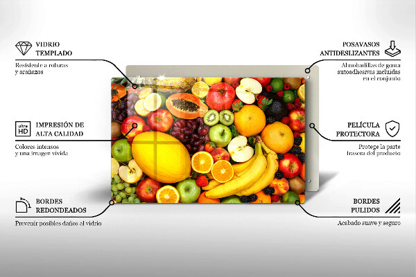 Tábua de cortar alimentos Coleta de frutas