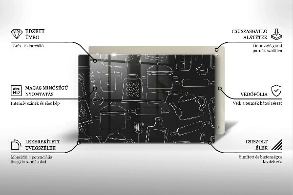 Tábua cozinha Acessórios de cozinha de desenho animado