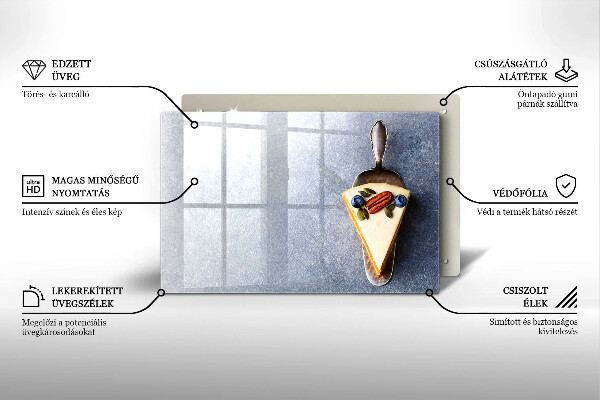 Tábua para cozinha Um pedaço de bolo