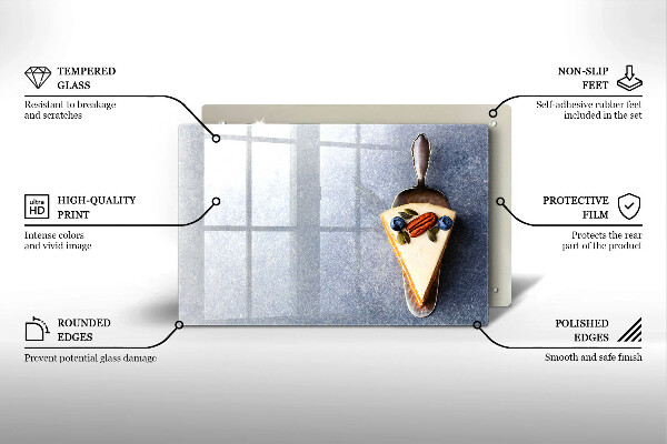 Tábua para cozinha Um pedaço de bolo