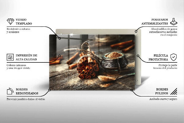 Tábua corte Vagens de baunilha