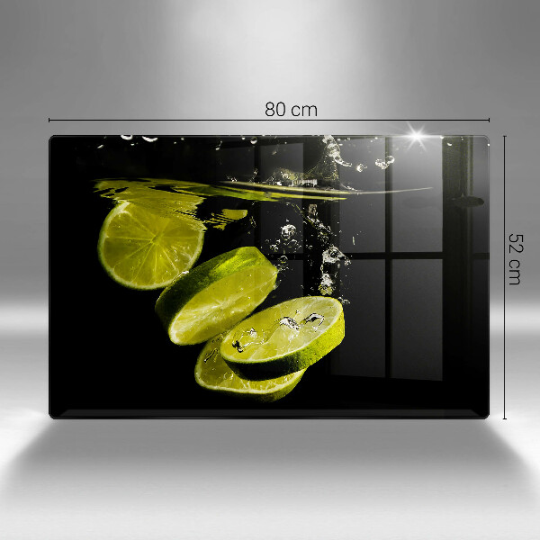 Tábua de cortar Limões na água