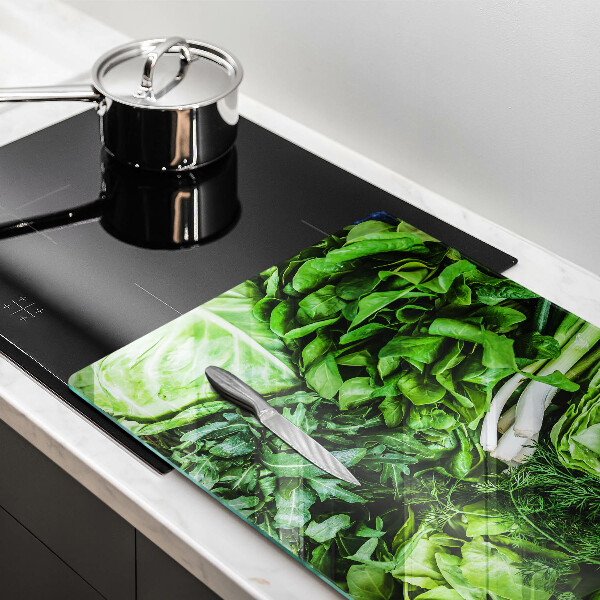Tábua cozinha Vegetais verdes