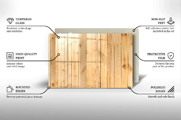 Tábua de cortar Tábuas de madeira delicadas