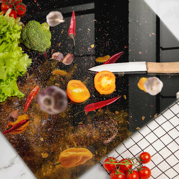 Tábua corte Especiarias picantes