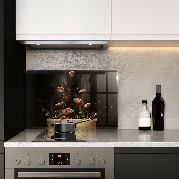 Tábua para corte Grãos de café quentes