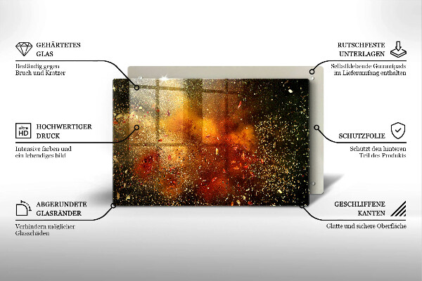 Tábua de corte Especiarias coloridas