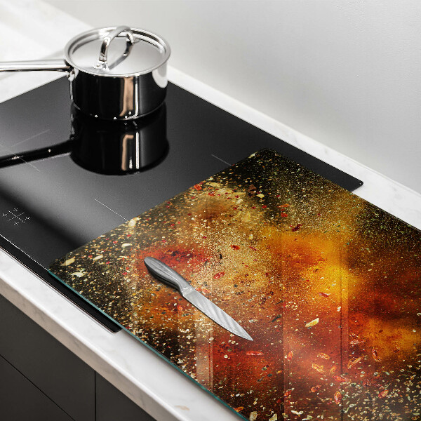 Tábua de corte Especiarias coloridas