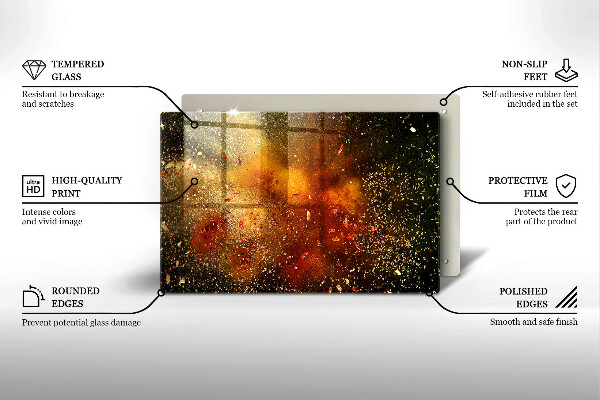 Tábua de corte Especiarias coloridas