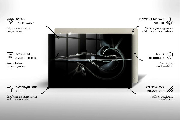 Tábua para cozinha Abstração moderna