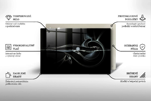 Tábua para cozinha Abstração moderna