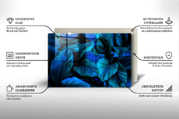 Tábua corte Folhas de vegetação da selva