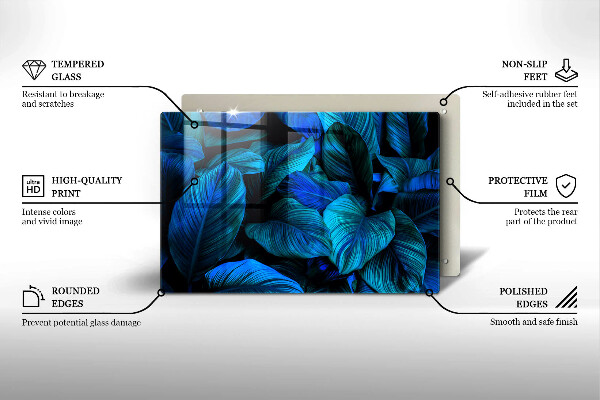 Tábua corte Folhas de vegetação da selva