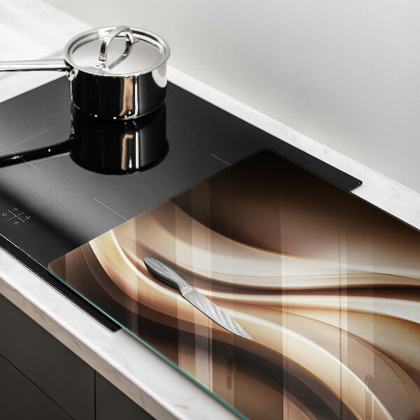 Tábua cozinha Linhas suaves de abstração