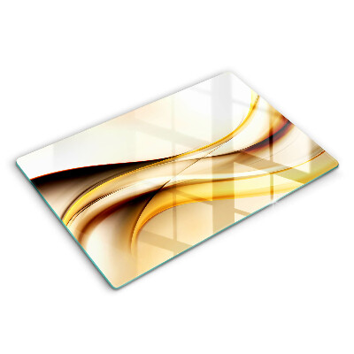 Tábua para cozinha Linhas de fumaça abstratas