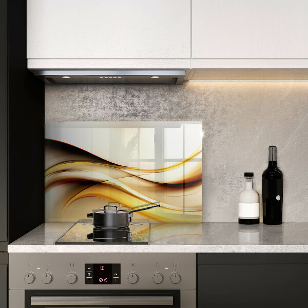 Tábua para cozinha Linhas de fumaça abstratas